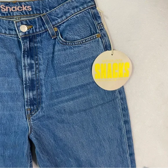 NEW Mother Snacks High Waisted Twizzy Skimp Jeans Size 29